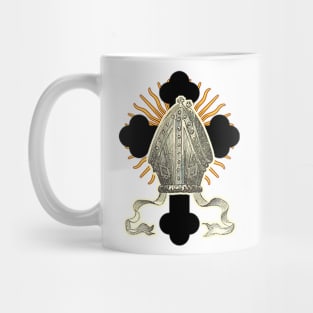 Pope's hat precious Mitre Mug